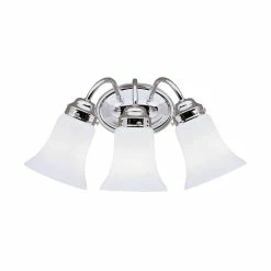 Wholesale ⭐ Kichler Lighting 9-1/4 in. 100 W 3-Light Medium Bracket in Polished Chrome 🧨