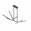 New 🔔 Kichler Lighting Branches 60W 7-Light Chandelier in Black 🧨 -Kichler Lighting shop Query 1954