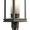 Brand new 😍 Kichler Lighting South Hope 100W 120V Medium E-26 Incandescent Outdoor Post Lantern in Rubbed Bronze 😀 -Kichler Lighting shop Query 1969
