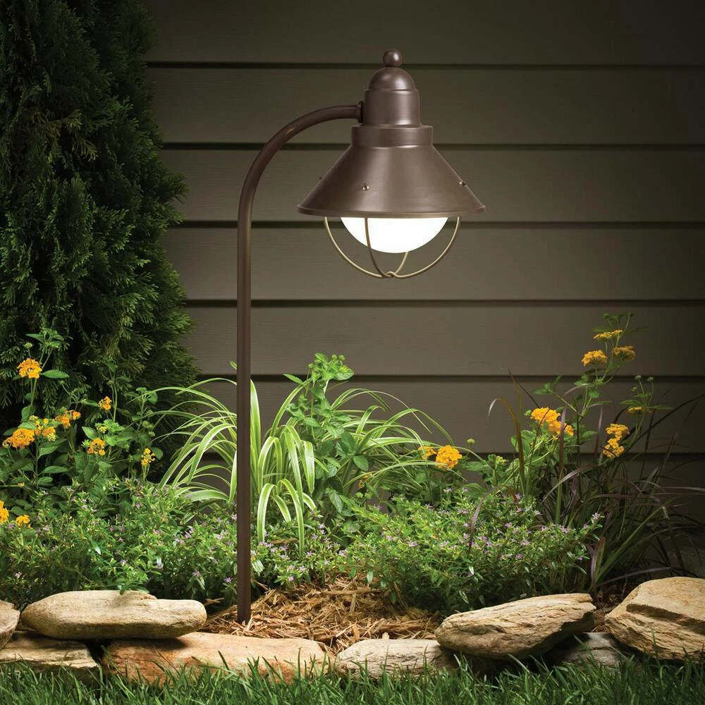 Deals π Kichler Lighting Seaside 25W 1-Light Medium E-26 Incandescent Path Light in Olde Bronze π 5 Deals π Kichler Lighting Seaside 25W 1-Light Medium E-26 Incandescent Path Light in Olde Bronze π - Image 3