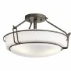 Buy π Kichler Lighting Alkire 75W 3-Light Medium E-26 Incandescent Semi-Flush Mount Ceiling Fixture in Olde Bronze π 1 Buy π Kichler Lighting Alkire 75W 3-Light Medium E-26 Incandescent Semi-Flush Mount Ceiling Fixture in Olde Bronze π -Kichler Lighting shop Query 1987