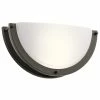 Hot Sale 💯 Kichler Lighting 15W 1-Light Integrated LED Wall Sconce in Olde Bronze 🤩 -Kichler Lighting shop Query 1990