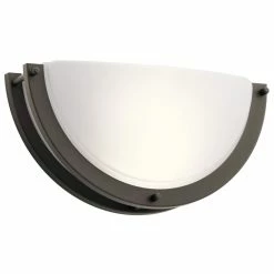 Hot Sale 💯 Kichler Lighting 15W 1-Light Integrated LED Wall Sconce in Olde Bronze 🤩