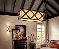 Flash Sale 😀 Kichler Lighting Cahoon 60W 2-Light Wall Sconce in Anvil Iron 😍 -Kichler Lighting shop Query 1996