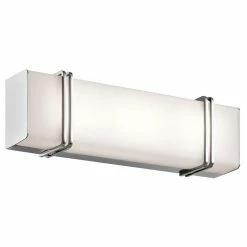 Deals 🔔 Kichler Lighting Impello 20W 1-Light LED Bath Light in Polished Chrome 🎁