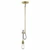 Best reviews of 🌟 Kichler Lighting Rumer 13-1/2 in. 1-Light Mini Pendant in Natural Brass ✔️ -Kichler Lighting shop Query 2042