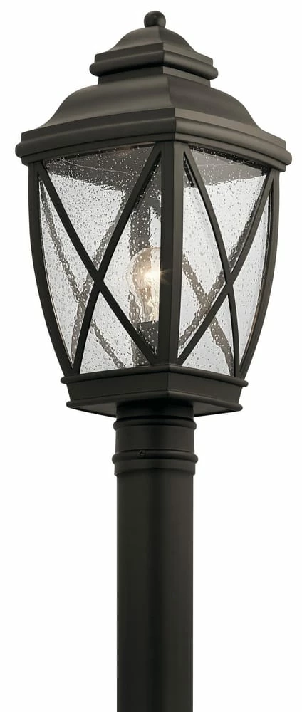 Flash Sale 🤩 Kichler Lighting Tangier™ 60W 1-Light Medium E-26 Incandescent Post Lantern in Olde Bronze 🧨 3 Flash Sale 🤩 Kichler Lighting Tangier™ 60W 1-Light Medium E-26 Incandescent Post Lantern in Olde Bronze 🧨