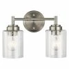 Deals 💯 Kichler Lighting Winslow™ 75W 2-Light Medium E-26 Incandescent Vanity Fixture in Brushed Nickel ⌛ -Kichler Lighting shop Query 208