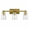 Best Pirce π Kichler Lighting Audrea 75W 3-Light Medium E-26 Incandescent Vanity Fixture in Natural Brass π€© 1 Best Pirce π Kichler Lighting Audrea 75W 3-Light Medium E-26 Incandescent Vanity Fixture in Natural Brass π€© -Kichler Lighting shop Query 2113