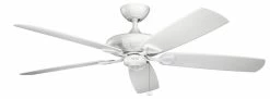 Promo 🥰 Kichler Lighting Kevlar® 75W 5-Blade Ceiling Fan with 60 in. Blade Span in Matte White ⌛