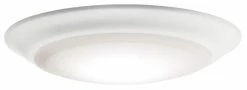 Buy 💯 Kichler Lighting 7-1/2 in. 14W 1-Light LED Flush Mount Ceiling Fixture in White 🛒