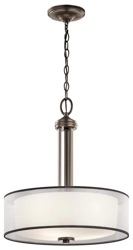 Promo 😍 Kichler Lighting Tallie™ 100W 3-Light Incandescent Pendant in Mission Bronze 🤩 3 Promo 😍 Kichler Lighting Tallie™ 100W 3-Light Incandescent Pendant in Mission Bronze 🤩