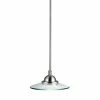 Budget 💯 Kichler Lighting Galaxie 50W 1-Light Pendant Light in Brushed Nickel 🛒 -Kichler Lighting shop Query 2178