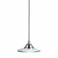 Budget 💯 Kichler Lighting Galaxie 50W 1-Light Pendant Light in Brushed Nickel 🛒