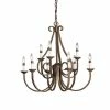 Top 10 🤩 Kichler Lighting Dover 60W 9-Light Candelabra Incandescent Chandelier in Tannery Bronze 😀 -Kichler Lighting shop Query 2184