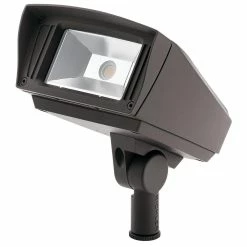 Promo 🎁 Kichler Lighting Landscape LED 23 W 1 Light Integrated LED Flood Light in Textured Architectural Bronze ⭐