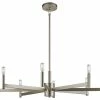 Best deal 💯 Kichler Lighting Erzo 60W 8-Light Chandelier in Satin Nickel ✔️
