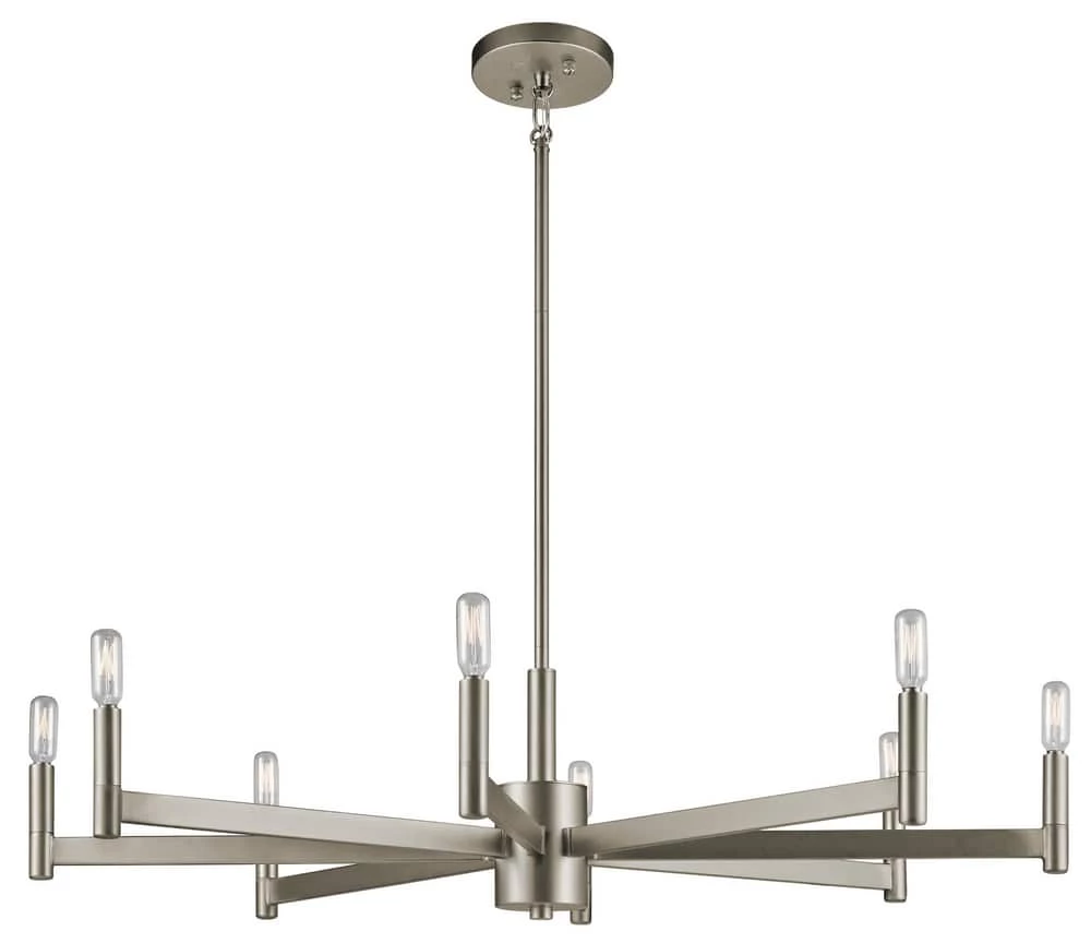 Best deal π― Kichler Lighting Erzo 60W 8-Light Chandelier in Satin Nickel βοΈ 3 Best deal π― Kichler Lighting Erzo 60W 8-Light Chandelier in Satin Nickel βοΈ