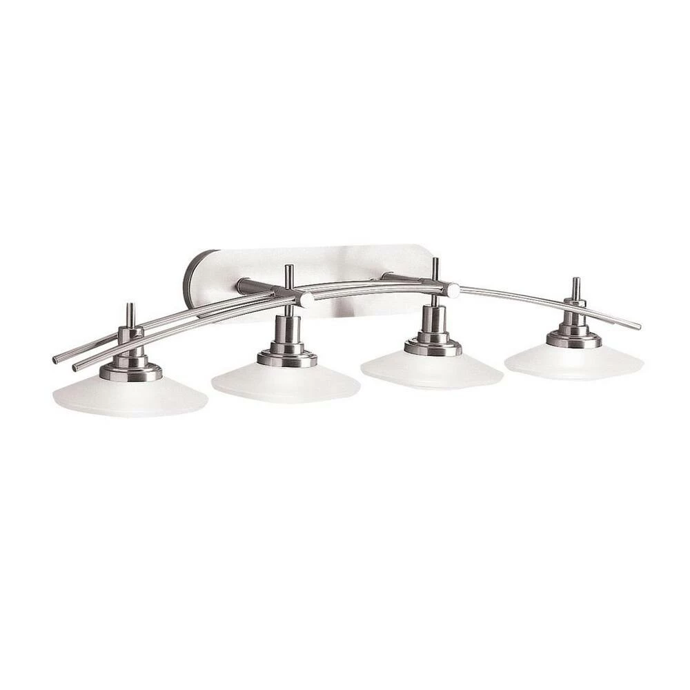 Best Sale β€οΈ Kichler Lighting Structures 4-Light Halogen Bath Light in Brushed Nickel π 3 Best Sale β€οΈ Kichler Lighting Structures 4-Light Halogen Bath Light in Brushed Nickel π