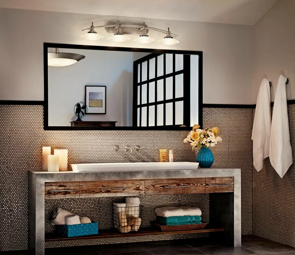 Best Sale β€οΈ Kichler Lighting Structures 4-Light Halogen Bath Light in Brushed Nickel π 5 Best Sale β€οΈ Kichler Lighting Structures 4-Light Halogen Bath Light in Brushed Nickel π - Image 3