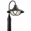 Budget 🔔 Kichler Lighting Harvest Ridge 100W 1-Light Post Mount Lantern in Textured Black 🔔 -Kichler Lighting shop Query 2215