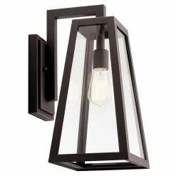Brand new 🔥 Kichler Lighting Delison 150W 1-Light Medium E-26 Incandescent Outdoor Wall Sconce in Rubbed Bronze ✔️