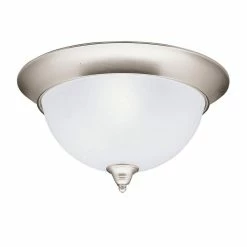 Top 10 ⌛ Kichler Lighting Dover 60W 3-Light Medium Base Ceiling Unit in Brushed Nickel 👍