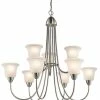 New 😉 Kichler Lighting Nicholson 100W 9-Light Medium Incandescent Chandelier in Brushed Nickel ⌛ 1 New 😉 Kichler Lighting Nicholson 100W 9-Light Medium Incandescent Chandelier in Brushed Nickel ⌛ -Kichler Lighting shop Query 2251