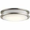 Cheap ✨ Kichler Lighting 1-Light Flushmount Ceiling Light in Brushed Nickel 🛒 -Kichler Lighting shop Query 242