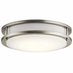 Cheap ✨ Kichler Lighting 1-Light Flushmount Ceiling Light in Brushed Nickel 🛒