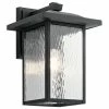 Wholesale 👍 Kichler Lighting Capanna™ 100W 1-Light Medium E-26 Incandescent Outdoor Wall Sconce in Textured Black 🔔 -Kichler Lighting shop Query 245