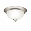 Coupon 🔔 Kichler Lighting Dover 6-1/4 x 13-1/4 in. 60 W 2-Light Medium Flush Mount Ceiling Fixture in Brushed Nickel 😍 2 Coupon 🔔 Kichler Lighting Dover 6-1/4 x 13-1/4 in. 60 W 2-Light Medium Flush Mount Ceiling Fixture in Brushed Nickel 😍 -Kichler Lighting shop Query 247