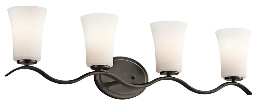 Flash Sale π€© Kichler Lighting Armida 32-1/4 in. 100W 4-Light Medium Bracket in Olde Bronze π― 3 Flash Sale π€© Kichler Lighting Armida 32-1/4 in. 100W 4-Light Medium Bracket in Olde Bronze π―