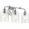 Discount 😀 Kichler Lighting Gunnison™ 75W 3-Light Medium E-26 Incandescent Vanity Fixture in Chrome 👍