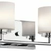 Best deal 🎁 Kichler Lighting O Hara 50W 2-Light Halogen Bath Vanity in Polished Chrome ✨ -Kichler Lighting shop Query 298