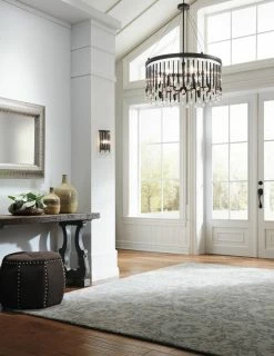 Flash Sale 🌟 Kichler Lighting Piper™ 60W 6-Light Candelabra Incandescent Chandelier in Espresso 👍 -Kichler Lighting shop Query 304