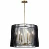Deals 🛒 Kichler Lighting Linara 60W 6-Light Candelabra E-12 Incandescent Chandelier in Black ✨ -Kichler Lighting shop Query 307