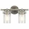 Top 10 ๐ฅ Kichler Lighting Brinley 75W 2-Light Medium E-26 Incandescent Vanity Fixture in Brushed Nickel ๐งจ 1 Top 10 ๐ฅ Kichler Lighting Brinley 75W 2-Light Medium E-26 Incandescent Vanity Fixture in Brushed Nickel ๐งจ -Kichler Lighting shop Query 314