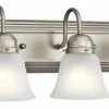 Best Sale π Kichler Lighting 300W 3-Light Medium E-26 Incandescent Bath Light in Brushed Nickel π 2 Best Sale π Kichler Lighting 300W 3-Light Medium E-26 Incandescent Bath Light in Brushed Nickel π -Kichler Lighting shop Query 32