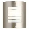 Deals 🥰 Kichler Lighting Newport 30W 1-Light Outdoor Wall Light in Brushed Nickel 💯 -Kichler Lighting shop Query 329