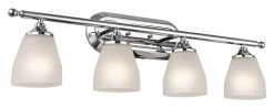 Top 10 😀 Kichler Lighting Ansonia 4-Light Bath Light in Polished Chrome ✨