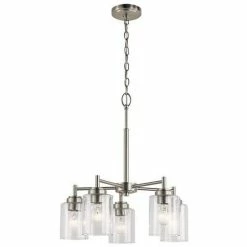 Wholesale 🔥 Kichler Lighting Winslow™ 75W 5-Light Medium Chandelier in Brushed Nickel 😍