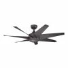 Cheap ⌛ Kichler Lighting Lehr II Climates Collection 7-Blade Ceiling Fan in Distressed Black 🥰