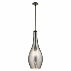 New ✨ Kichler Lighting Everly 1-Light Pendant in Olde Bronze ❤️
