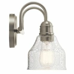 Promo ⭐ Kichler Lighting Avery™ 75W 2-Light Medium E-26 Incandescent Vanity Fixture in Brushed Nickel 🔔 -Kichler Lighting shop Query 377