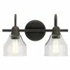 Cheap 🛒 Kichler Lighting Avery™ 75W 2-Light Medium E-26 Incandescent Vanity Fixture in Olde Bronze 👏 -Kichler Lighting shop Query 378