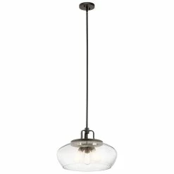Discount 😉 Kichler Lighting Davenport 75W 3-Light Medium E-26 Incandescent Pendant Light in Olde Bronze 🎁