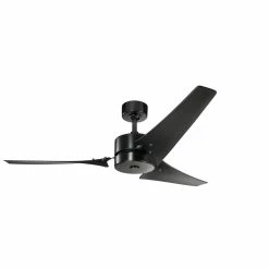 New 🔥 Kichler Lighting Motu 100W 3-Blade Ceiling Fan with 60 in. Blade Span in Satin Black 🛒