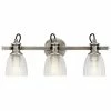 Flash Sale ✔️ Kichler Lighting Flagship 75W 3-Light Medium E-26 Incandescent Vanity Fixture in Classic Pewter ⌛ -Kichler Lighting shop Query 433