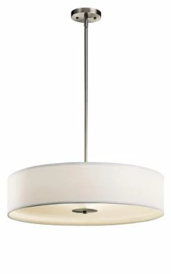 Deals β¨ Kichler Lighting 150W 3-Light Medium Pendant in Brushed Nickel π₯